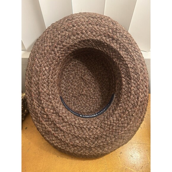 Helen Kaminski Australia Raffia Straw Sun Hat Womens One Size Classic Brown main image 6